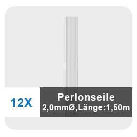 Leha Bilderschiene Set - 6 M Galerieschiene In Weiß | Maximale Tragkraft 4 Kg | Inkl. Seile & Haken